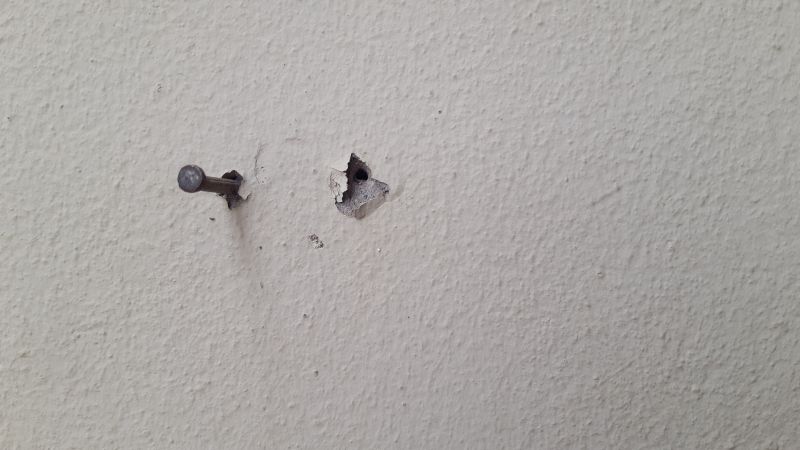 Drywall Nail Pop Repair