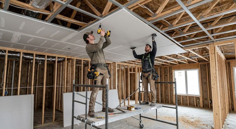 Kitchen Drywall Installation in Overland Park, KS